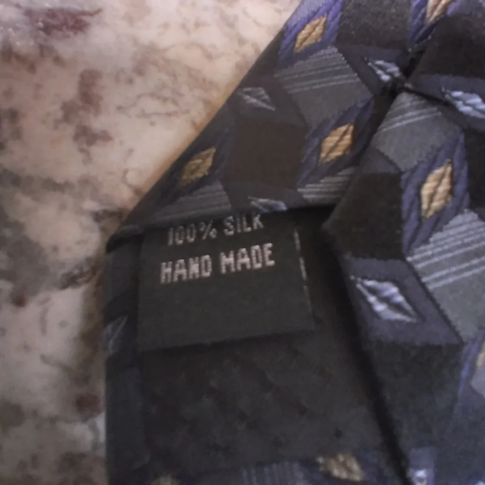 Geometric Patterned silk Ties - Multicolor